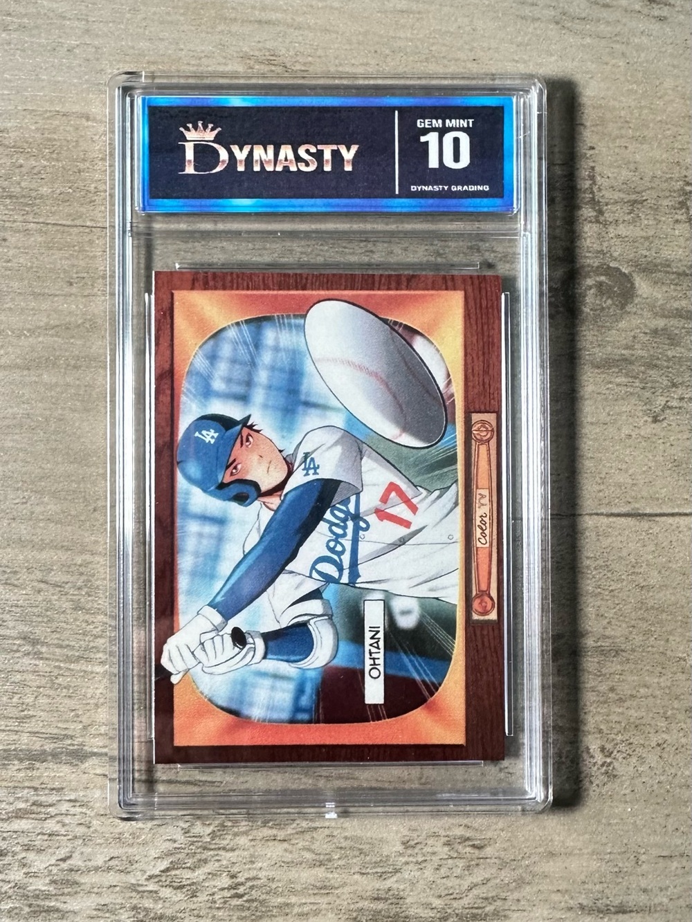 Shohei Ohtani 2024 Bowman 1955 Anime #BA2 Gem Mint 10 Novelty Baseball Card.